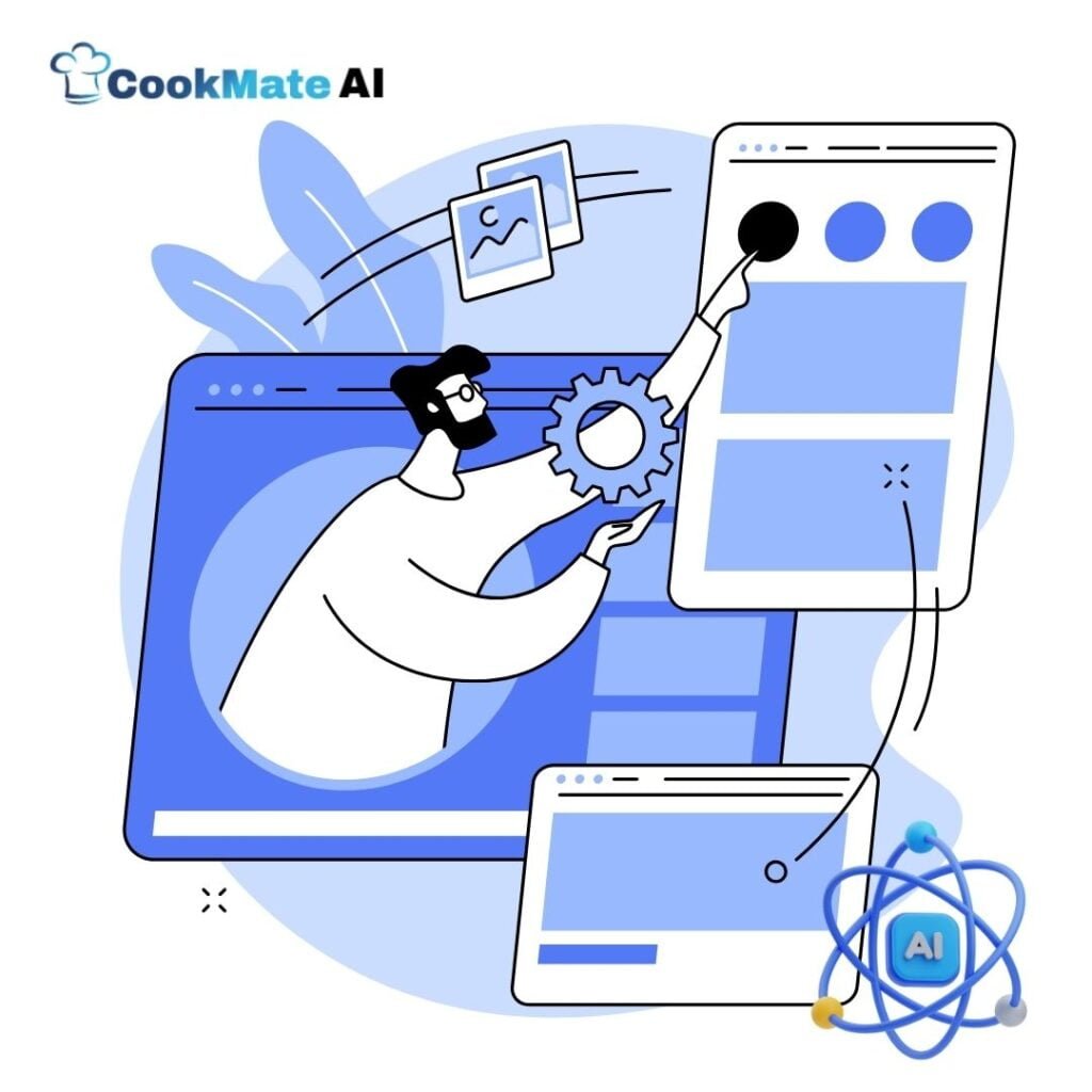 Utilize CookMate AI Website Builder