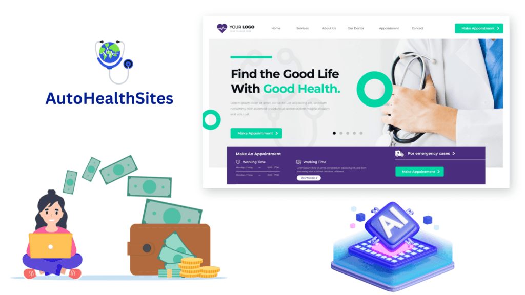 Transform Health Blog into a Money Making Machine with AutoHealthSites