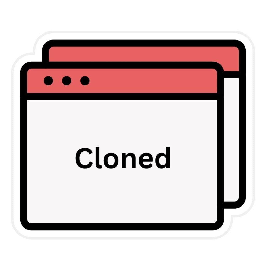 Clone the Website and Its Content